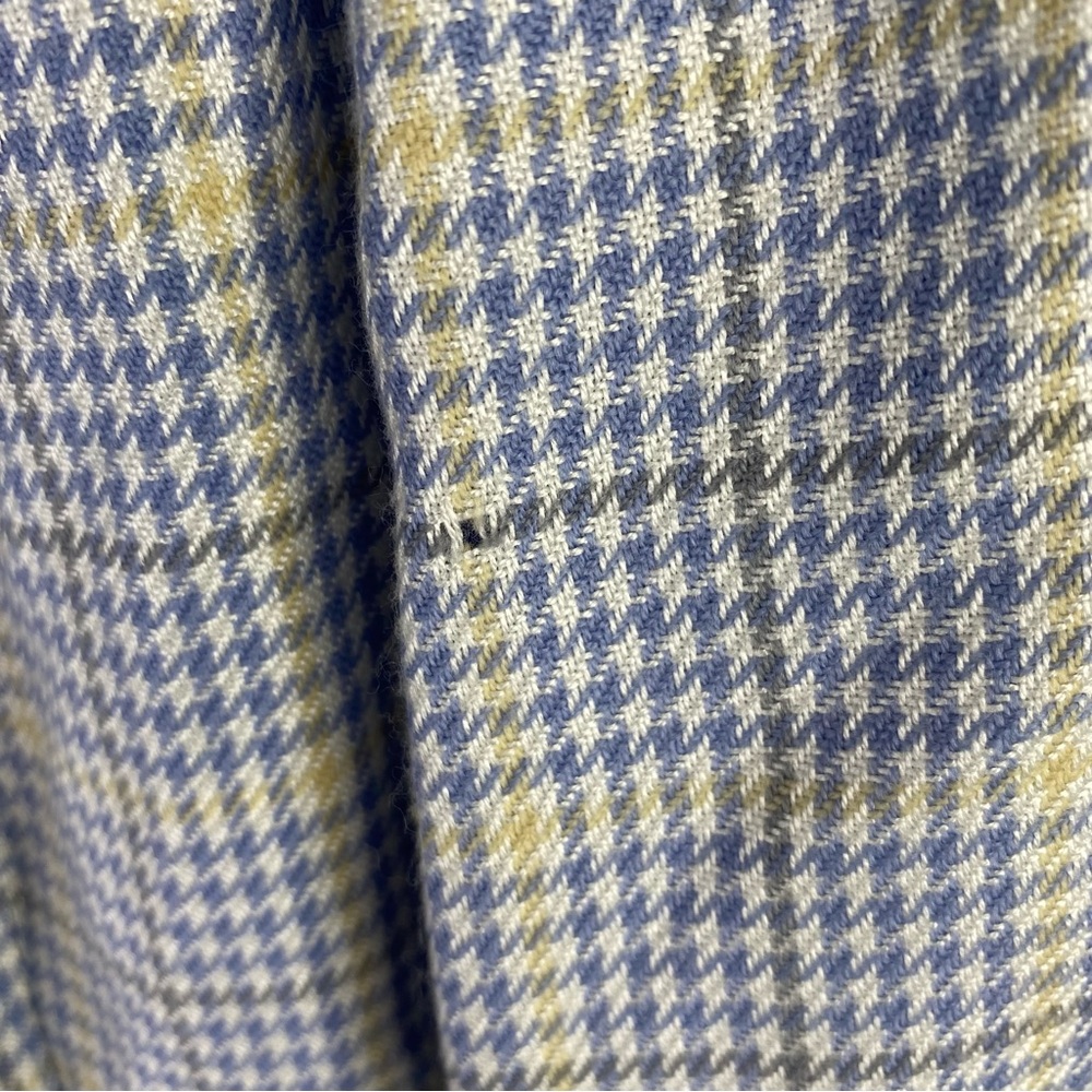 Pendleton Wool Blend Blazer Jacket Blue Yellow Ho… - image 6